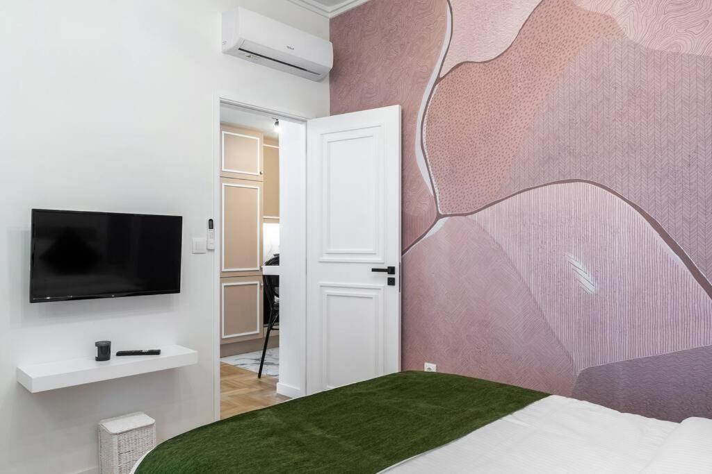 אתונה Lux 2 Bedroom Apt Next To Metro מראה חיצוני תמונה